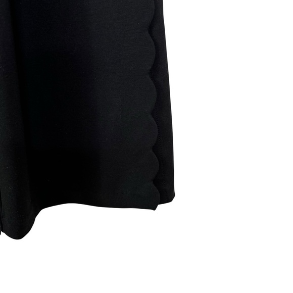 Anthropologie Freya Scalloped Knit Jumpsuit Black Size 2 - Picture 8 of 13